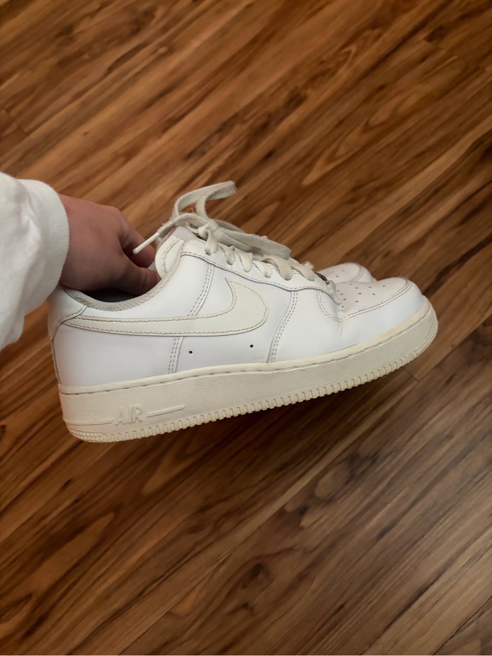 Nike White Low-Top Sneaker — Clean All-White Design